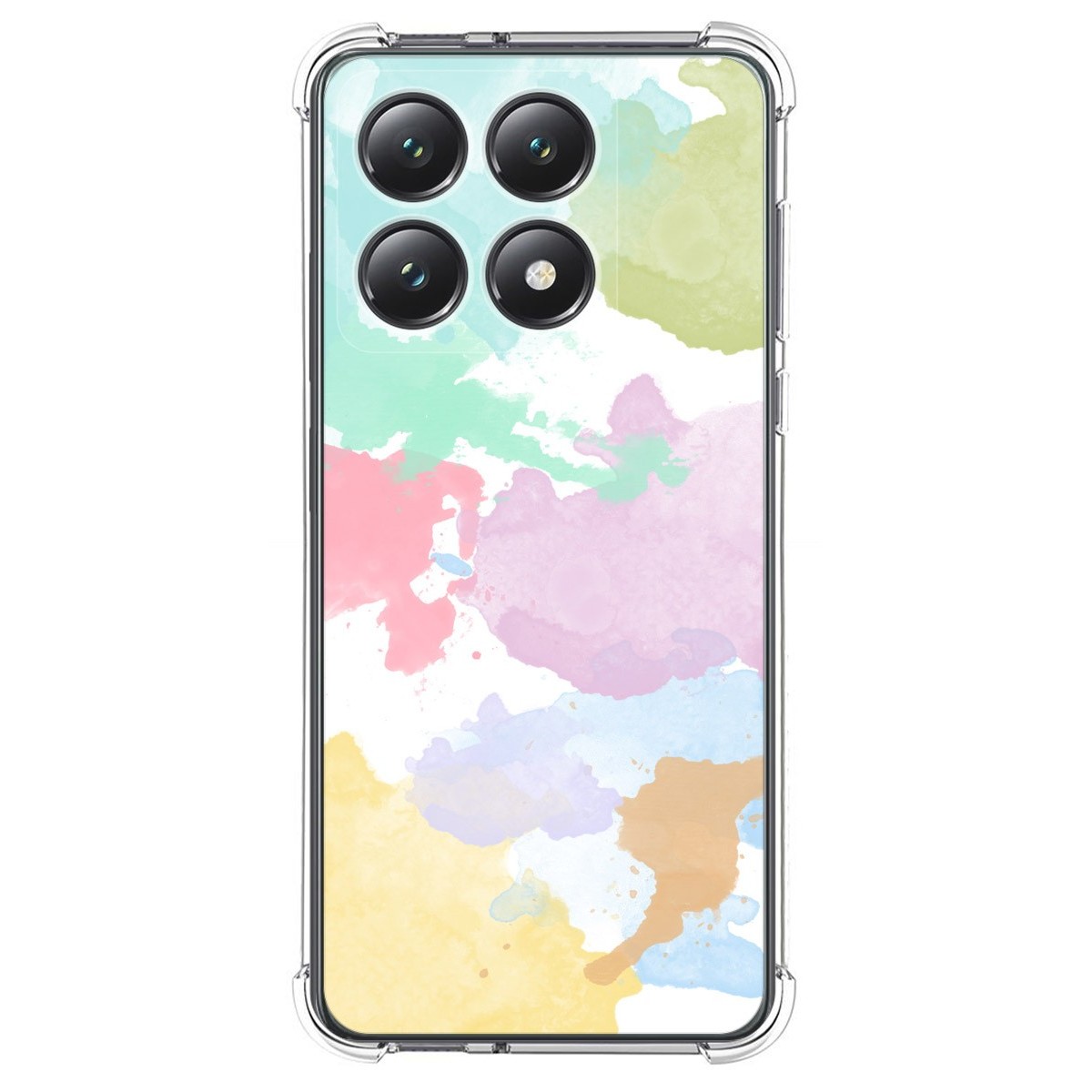 Funda Silicona Antigolpes para Xiaomi 14T 5G diseño Acuarela 11 Dibujos