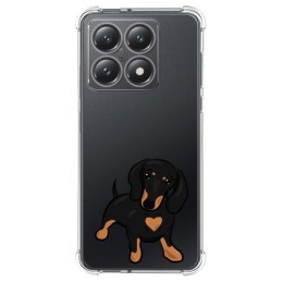 Funda Silicona Antigolpes para Xiaomi 14T 5G diseño Perros 04 Dibujos