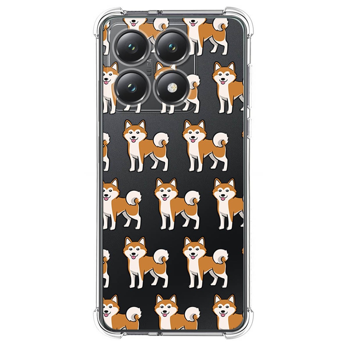 Funda Silicona Antigolpes para Xiaomi 14T 5G diseño Perros 08 Dibujos