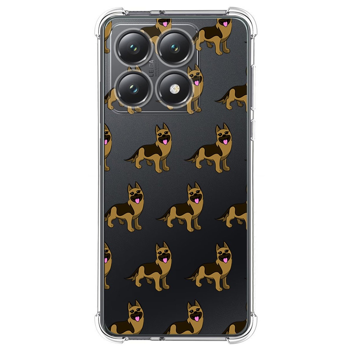 Funda Silicona Antigolpes para Xiaomi 14T 5G diseño Perros 09 Dibujos