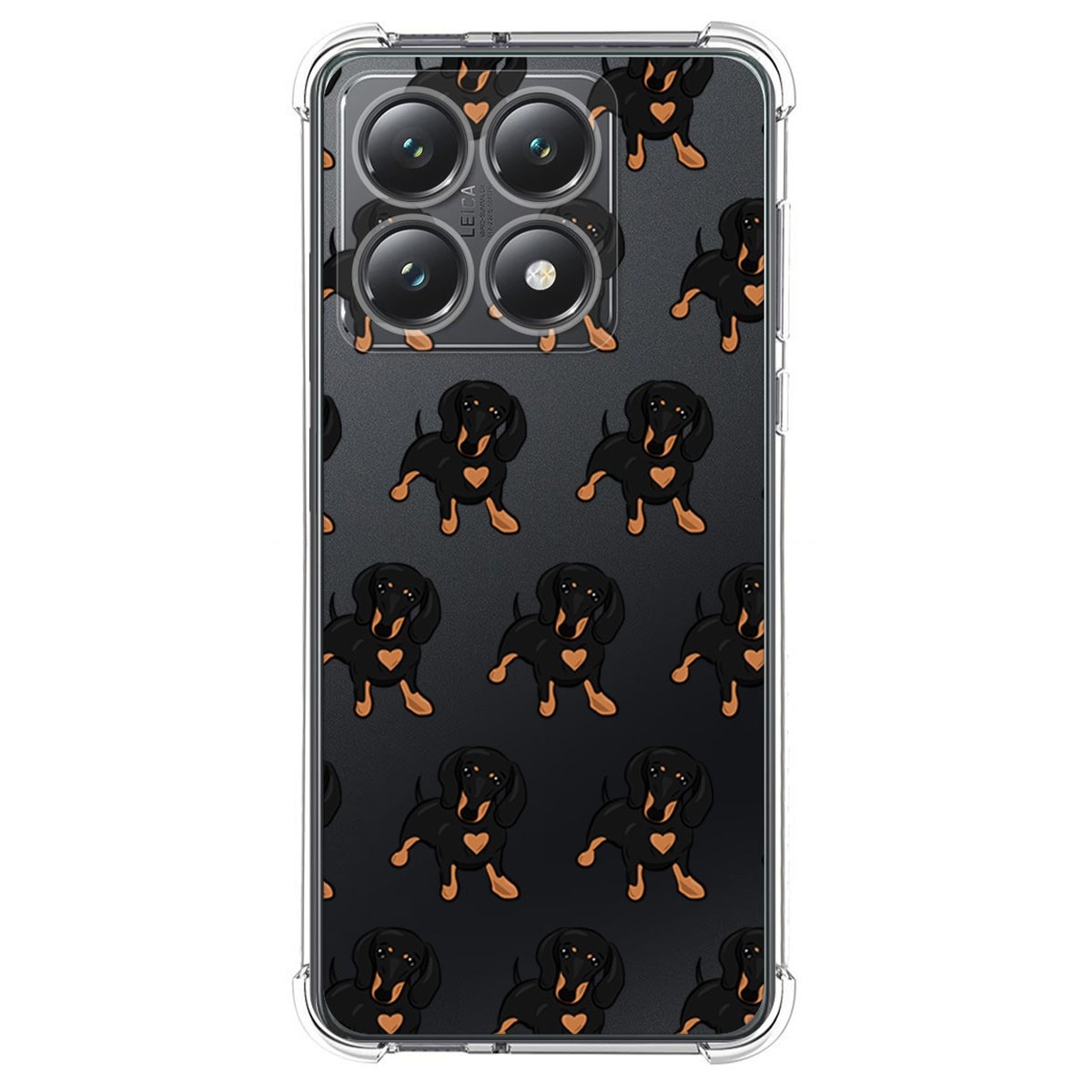 Funda Silicona Antigolpes para Xiaomi 14T 5G diseño Perros 10 Dibujos