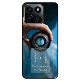 Personaliza tu Funda Silicona Gel Tpu Negra con tu Fotografia para Huawei Honor 200 Smart 5G Dibujo Personalizada