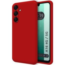 Funda Silicona Líquida Ultra Suave para Samsung Galaxy A16 4G / 5G color Roja