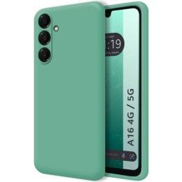 Funda Silicona Líquida Ultra Suave para Samsung Galaxy A16 4G / 5G color Verde