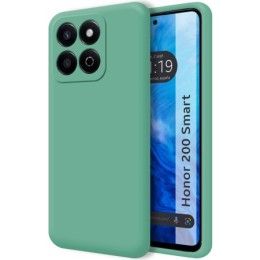 Funda Silicona Líquida Ultra Suave para Huawei Honor 200 Smart 5G color Verde