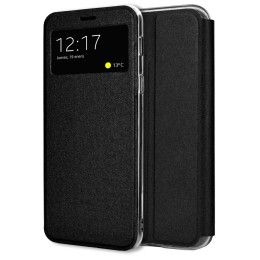 Funda Libro Soporte con Ventana para Samsung Galaxy A16 4G / 5G color Negra