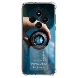 Personaliza tu Funda Silicona AntiGolpes Transparente con tu Fotografía para Xiaomi Poco C75 Dibujo Personalizada