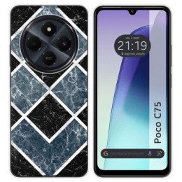 Funda Silicona para Xiaomi Poco C75 diseño Mármol 06 Dibujos