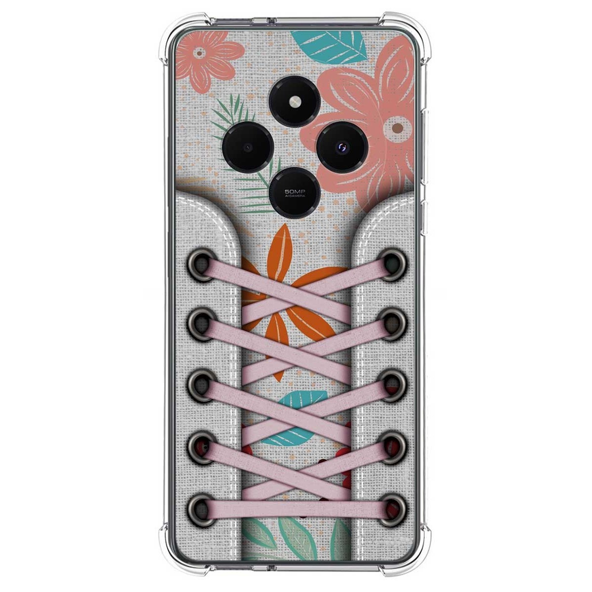 Funda Silicona Antigolpes para Xiaomi Poco C75 diseño Zapatillas 09 Dibujos