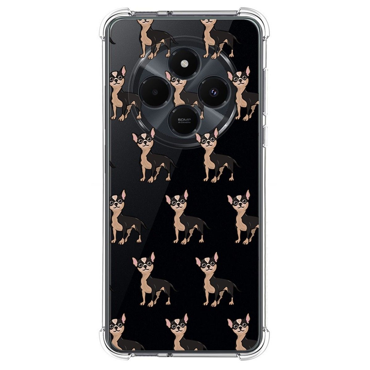 Funda Silicona Antigolpes para Xiaomi Poco C75 diseño Perros 11 Dibujos