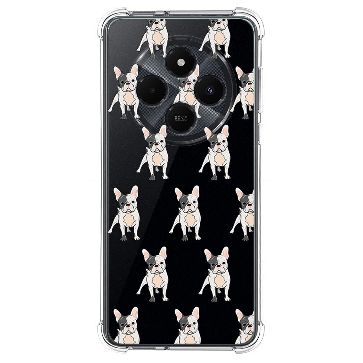 Funda Silicona Antigolpes para Xiaomi Poco C75 diseño Perros 12 Dibujos