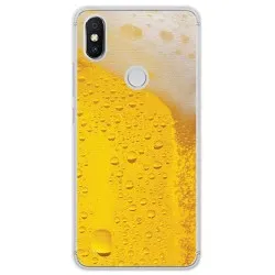 Funda Gel Tpu para Xiaomi Redmi S2 Diseño Cerveza Dibujos