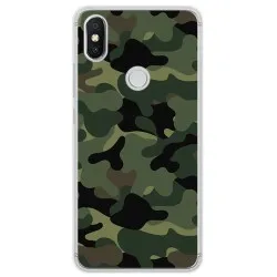 Funda Gel Tpu para Xiaomi Redmi S2 Diseño Camuflaje Dibujos