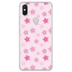 Funda Gel Tpu para Xiaomi Redmi S2 Diseño Flores Dibujos