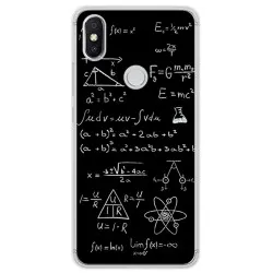 Funda Gel Tpu para Xiaomi Redmi S2 Diseño Formulas Dibujos