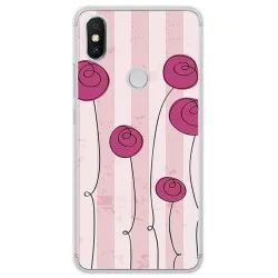 Funda Gel Tpu para Xiaomi Redmi S2 Diseño Flores Vintage Dibujos