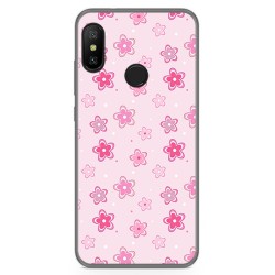 Funda Gel Tpu para Xiaomi Redmi 6 Pro / Mi A2 Lite Diseño Flores Dibujos