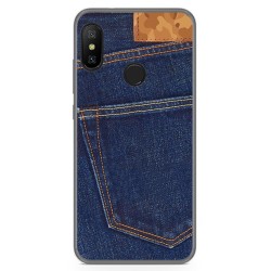 Funda Gel Tpu para Xiaomi Redmi 6 Pro / Mi A2 Lite Diseño Vaquero Dibujos