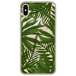 Funda Gel Transparente para Iphone XS Max Diseño Jungla Dibujos