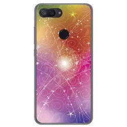 Funda Gel Tpu para Xiaomi Mi 8 Lite Diseño Abstracto Dibujos