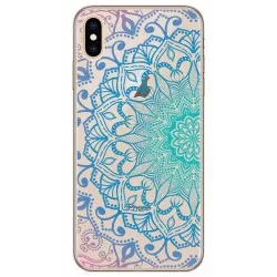 Funda Gel Transparente para IPHONE XS Max Diseño Mandala Dibujos