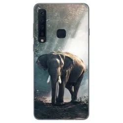 Funda Gel Tpu para Samsung Galaxy A9 (2018) Diseño Elefante Dibujos
