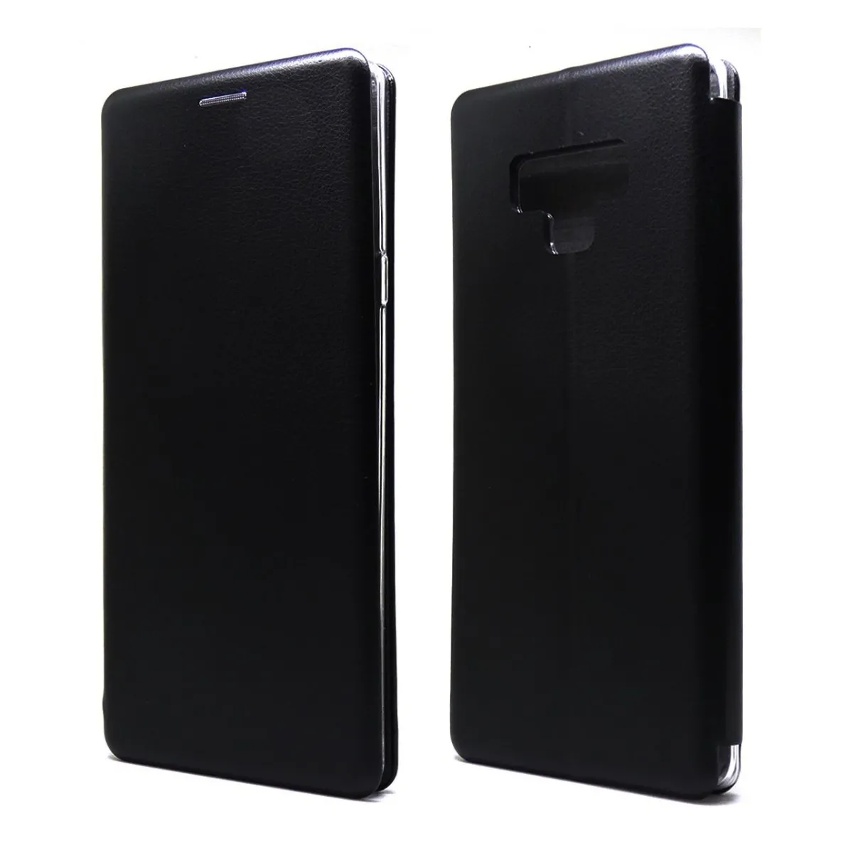 Funda Libro Soporte Magnética marca Forcell Negra para Samsung Galaxy Note 9