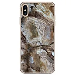 Funda Gel Tpu para Iphone Xs Max diseño Mármol 14 Dibujos