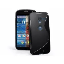Funda Gel Tpu Motorola Moto X S Line Color Negra