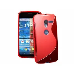 Funda Gel Tpu Motorola Moto X S Line Color Roja